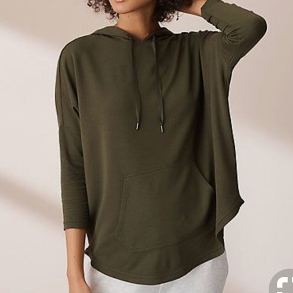 Lou & Grey Tops - Lou & Grey Dark Gray Signature Soft Hoodie